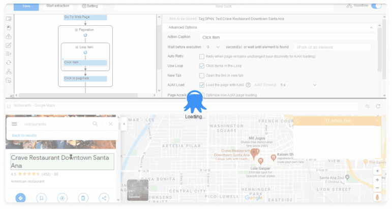 Google Map Data Scraping with Octoparse 1