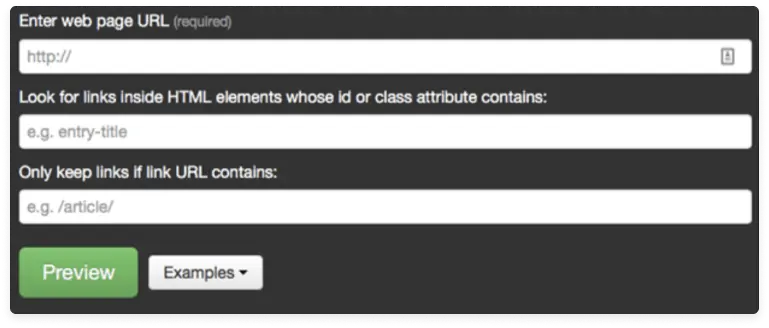 Five Filters Tool screen 1