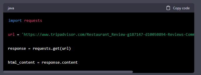 Step 3 Retrieve the HTML Content