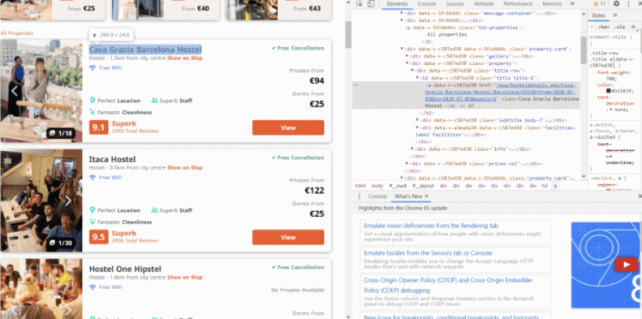 Loop Over a Scraped List of URLs