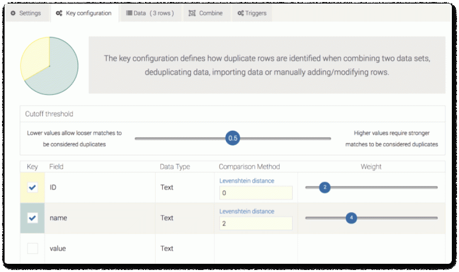 Dexi Data Types Screenshot