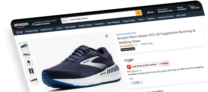 E-commerce data extraction from Amazon - real-time price tracking and ratings