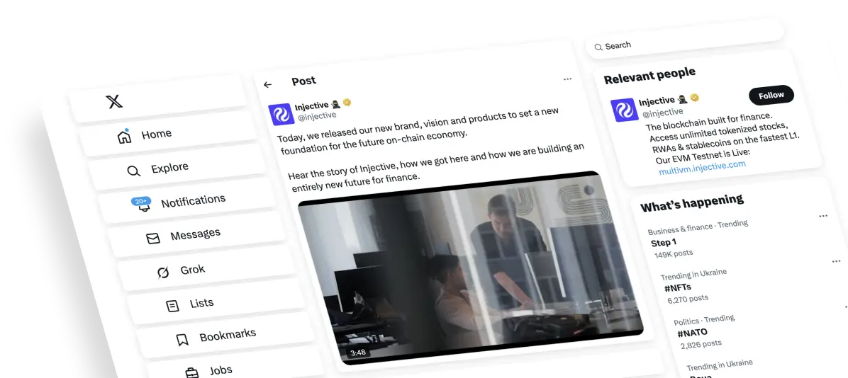 Data scraping company collecting social media data from X for brand monitoring