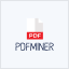 pdfminer logo - web scraping services for PDF and extract structured data