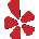 Yelp logo for visualization data