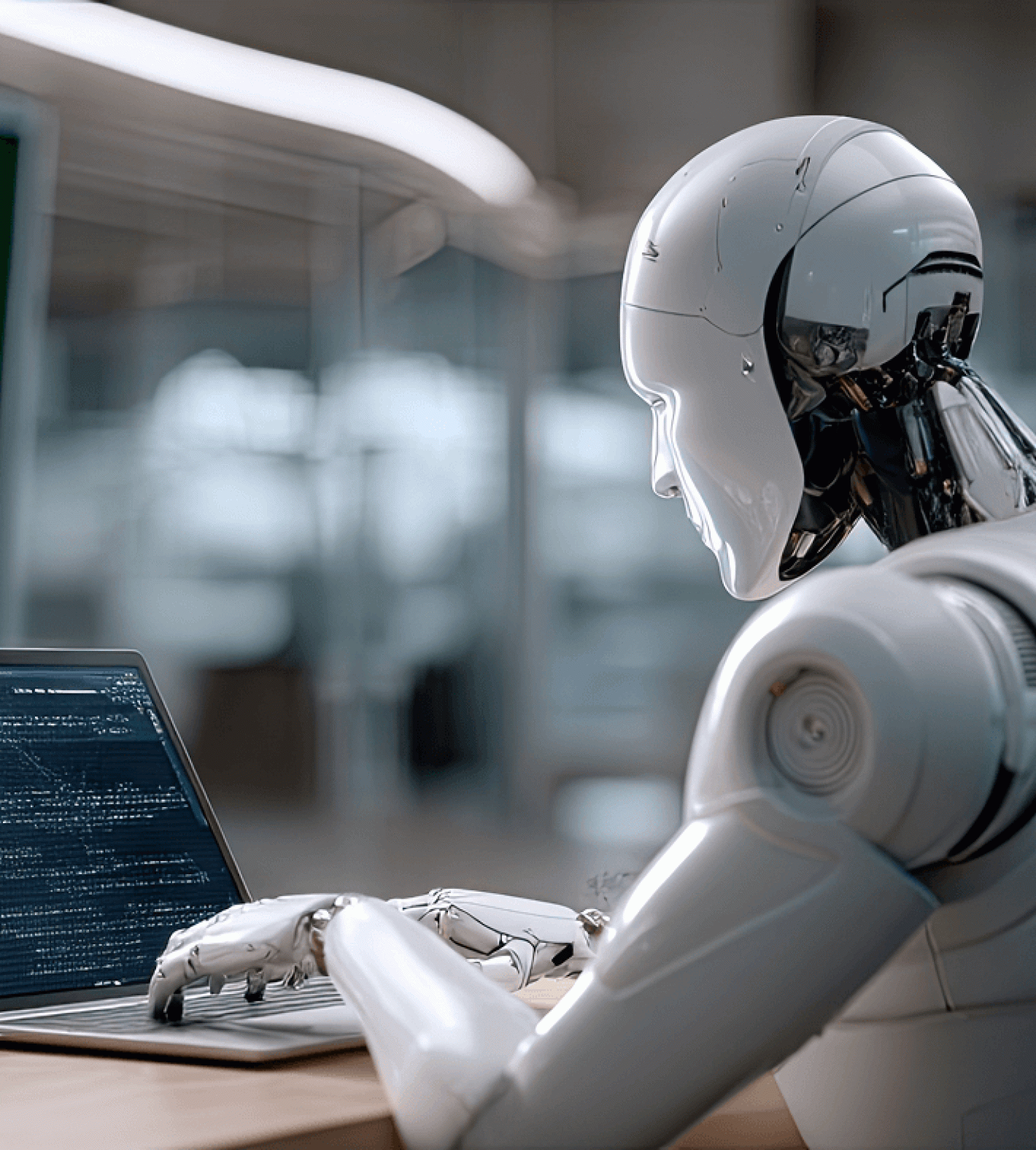 Data collection for machine learning robot illustration