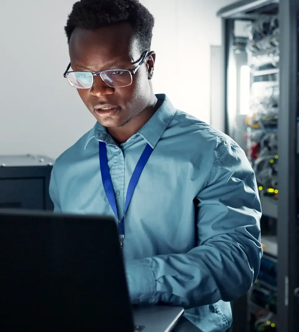 business analyst using an ETL solution at work