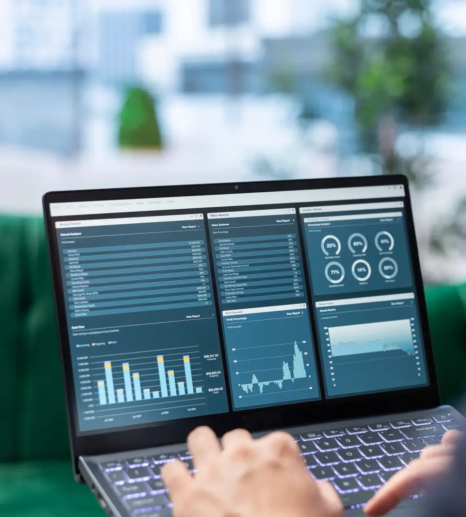 custom dashboard website developers