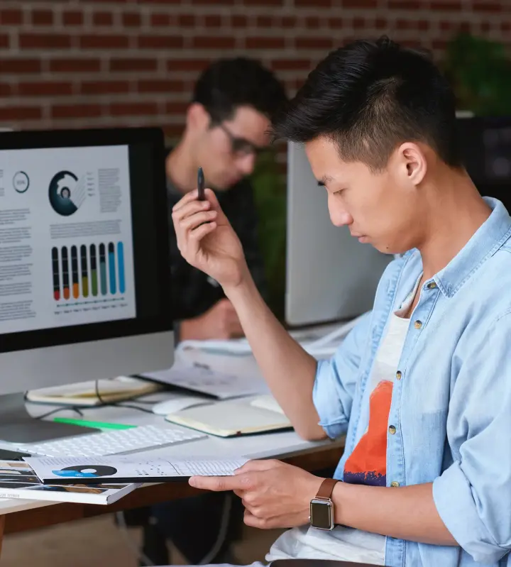 a business using firmographic data to boost sales