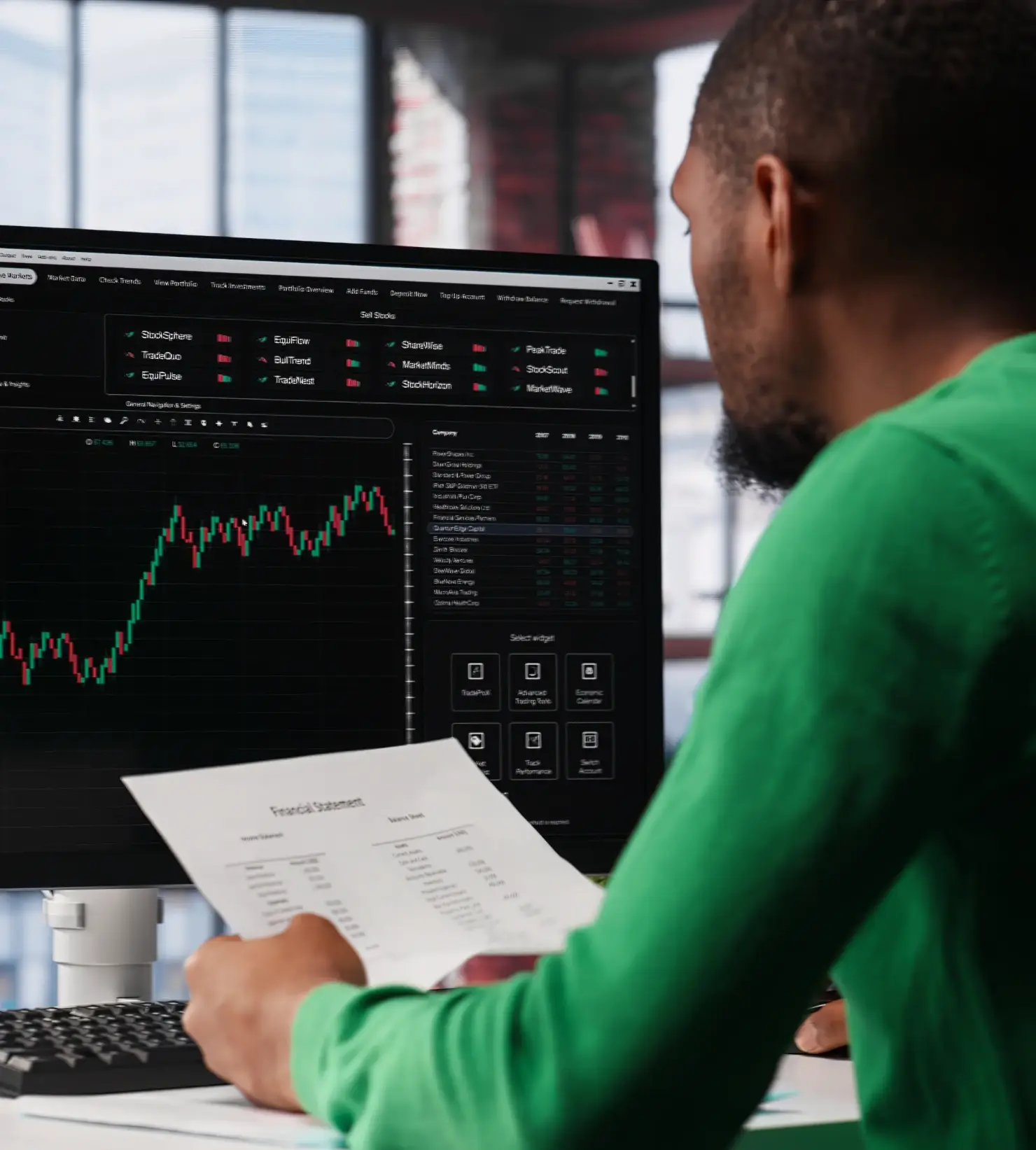 Scraping financial data from market pages, filings, reports, and financial news sources