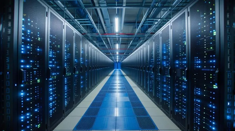 web scraping ip rotation, server room image