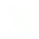 X logo for visualization data
