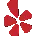 Yelp logo for visualization data